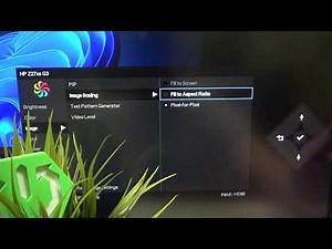 HP DreamColor Z32x – How to Manage Image Scaling