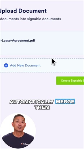 How to Upload a PDF for Signing 📄 #tutorial