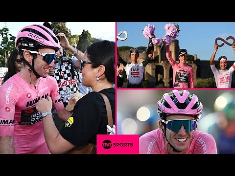 🩷🏆 SIMON YATES WINS IT! FULL 2025 Giro d'Italia Podium Celebrations 🍾 | TNT Sports Cycling