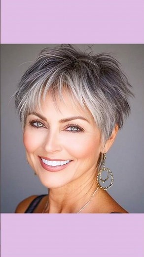 🔥 Short Layered Haircuts for Women Over 50 #shorts | Look Younger 2026 💯 #haircut #over50 #shorthair