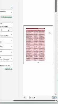 Excel - Adjust Margins to Print More on a Page #shorts