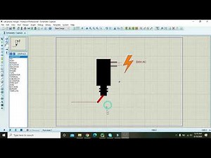 how to make a cell phone charger in proteus | mobile phone charger in proteus