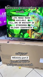2.6K views | Lipa Mdogo Mdogo SMART ANDROID TVS 24 inches DIGITAL TV...