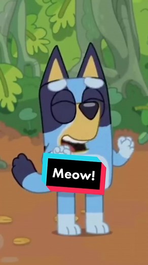 Meow! :3 #bluey #hu #bluey_hu #cat #funny