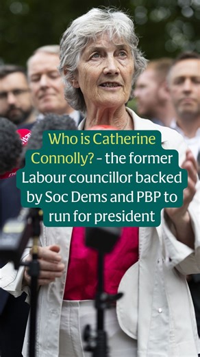 19K views · 133 reactions | Who is Catherine Connolly? – the former Labour councillor backed by Soc Dems and PBP to run for president | Irish Independent | Facebook