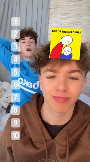 ranking kisses🥰 | Liam & Romeo