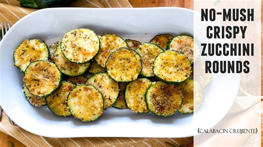 Crispy Zucchini Rounds — Easy and Healthy No-Fuss Recipe