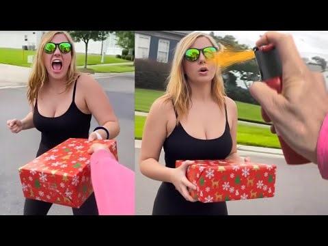 Instant Karma Caught On Camera