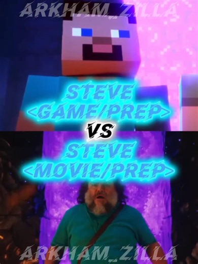 Games vs Movies pt2 (steve) #edit #1v1 #1v1edit #minecraft #minecraftmovie