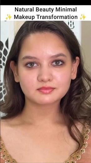 By- shivanisinghmakeover | minimal makeup transformation #shorts #makeup #makeover #glam #mua #bride