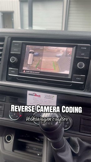 Reverse Camera Coding on a Volkswagen Crafter
