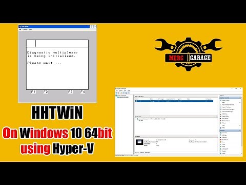 HHTWIN in Windows 10 64bit using Hyper-V