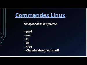 #2 Commandes Linux - Navigation dans le système (pwd, ls, cd, man...)
