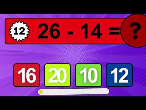 Fun Math Quiz for Kids | One Digit Addition Practice