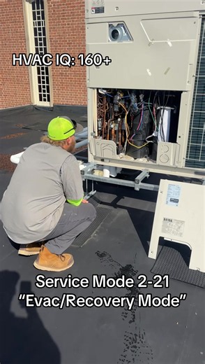 Daikin VRV Service Mode 2-21: Evac/Recovery Explained