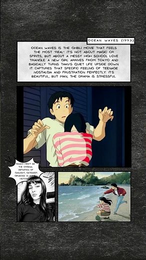 Ocean Waves: The Most Realistic Ghibli Movie 🌊💔 (1993)
