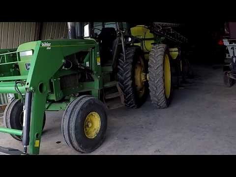 Putting Y-Drops on Schaben Sprayer