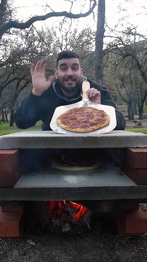 Pizza stone oven under $40! | patrickzeinali