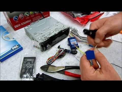How to wire up and prep a new radio, dash kit, harness and steering wheel adapter