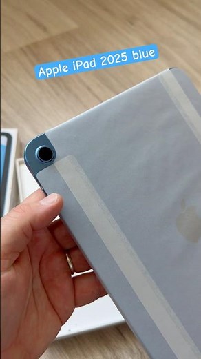Apple iPad 2025 Liquid Retina Display, 128GB, WiFi 6, 12MP Camera Blue #unboxing #apple #ipad #2025