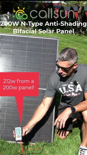CallSun Solar Anti Shading Panel #Solar #solarpanels #offgridpower