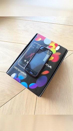 Nokia 5800 XpressMusic Red - 2008 Year - Factory Kit - For Sale