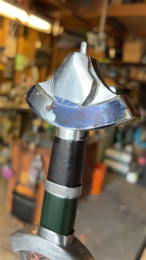 Sword build update! #viking #sword #old #skull #dragon #art #diy #forging #blacksmith #fantasy