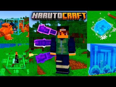 UPDATED! NARUTO CRAFT ADDON V9.0 WITH NEW JUTSU FOR MINECRAFT BEDROCK 26.2 REBOOT