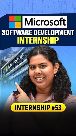 Microsoft Software Engineering Internship 2026 💻 | Freshers & Students Can Apply | Paid Internship!