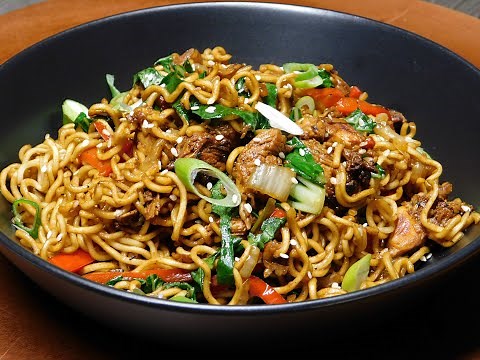 2 Minute noodles - Loaded honey soy chicken