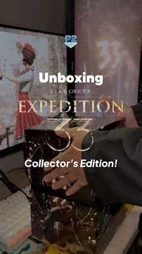 Unboxing Clair Obscur: Expedition 33 Collector’s Edition #shorts #expedition33 #game
