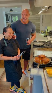 Dwayne Johnson on Instagram: "JESUS LOOK IN THAT PAN!!! 👀 My insanely fun cheat meal - 4 INCH THICK BRIOCHE FRENCH TOAST aka #RockToast has become the delight of cheat meal legend and lore 🌟 And now it’s AVAILABLE FOR YOU to ENJOY!!! Our amazing chef @rockymercedes who is the founder of @brique_la is now personally making every 4 inch slice by hand so you can devour!!! As I told Chef ROCKY! yes please sell #RockToast for the people to enjoy, and the ONLY thing I need in return is