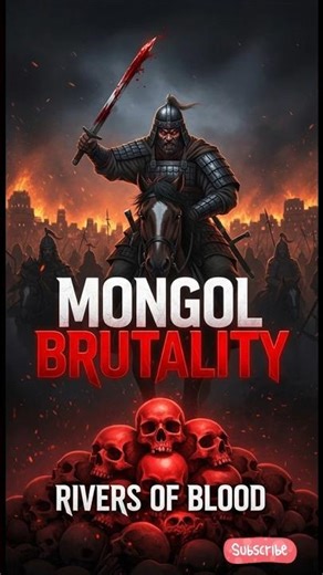 “Mongol Brutality – The Most Ruthless Empire in History ⚔️🔥” #historyshorts #history #youtubeshorts