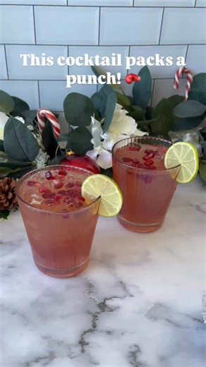 5.4K views · 69 reactions | Holiday Rum Punch  Christmas Cocktail...