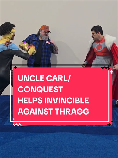No one attacks my nephew. #invincible #viltrumite #carl #thragg #dreamcon @dreamcon @INVINCIBLE @All_mighty_cosplay @pickitup.eli