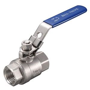 [Hot Item] 304 316L Stainless Steel Bsp NPT Pull Handle 2PC Female Thread Ball Valve for Water