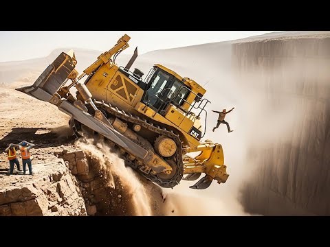 Extreme Dangerous Bulldozer Operating Skills You Have To See To Believe #6