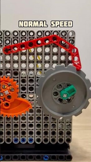 Stepper Mechanism at Normal Speed VS Slow Motion