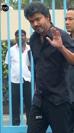 Thalapathy Vijay At Airport🔥| TVK | Aadhav Arjuna | Sengottaiyan | TVK Vijay | Delhi Karur CBI Case