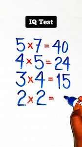 55K views · 131 reactions | IQ Test for Genius  #iqtest #iqchallenge #mathtest | Learn with Ankita Bhatia | Facebook