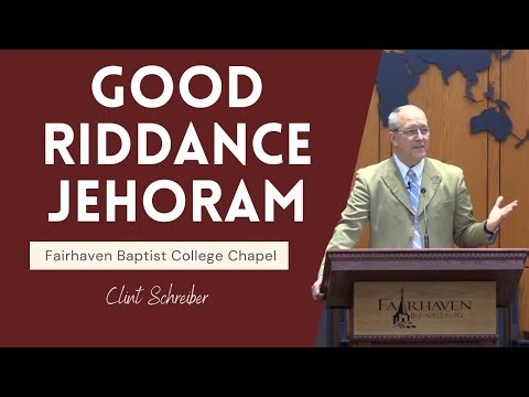 Good Riddance Jehoram