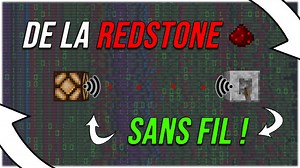 Redstone SANS FIL ! Wireless Redstone ! | MINECRAFT DATAPACK 1.16.X | Minecraft Data Pack