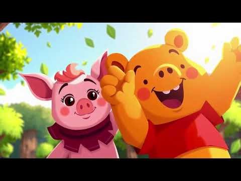 FACING FEAR TOGETHER : Piglet's Shelter | Kids Story