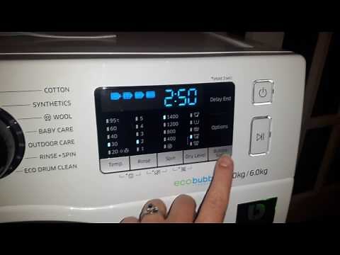 Samsung Ecobubble washer dryer:)