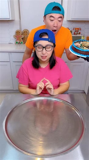 Ethan Funny Family on Instagram: "MrBeast cake vs Random foods ice cream challenge!🍨 #funny by Ethan Funny Family"