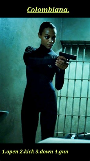 Colombiana (2011) | The Perfect Prison Assassination — Cataleya’s Cold Revenge 🔥🔫