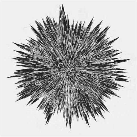 Prickly. #openframeworks #programming #creativecoding