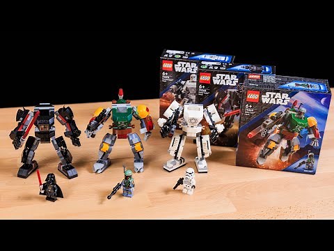 LEGO Star Wars Mech's REVIEW | Set's 75368 / 75369 / 75370