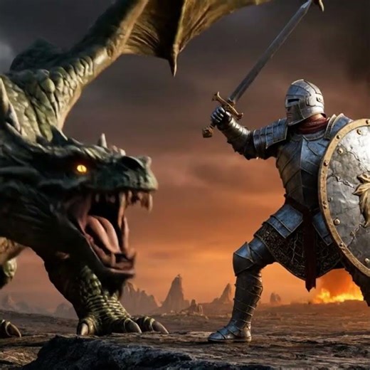 Knight vs. Dragon: The Final Battle ⚔️