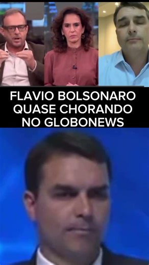 FLÁVIO BOLSONARO SE ATRAPALHA AO FALAR SOBRE CASO BANCO MASTER ENTREVISTA GLOBO